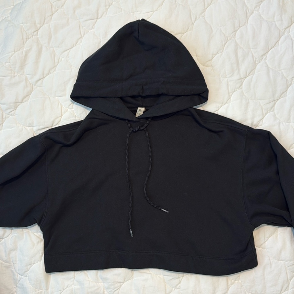 Alo Yoga Bae Hoodie in Black